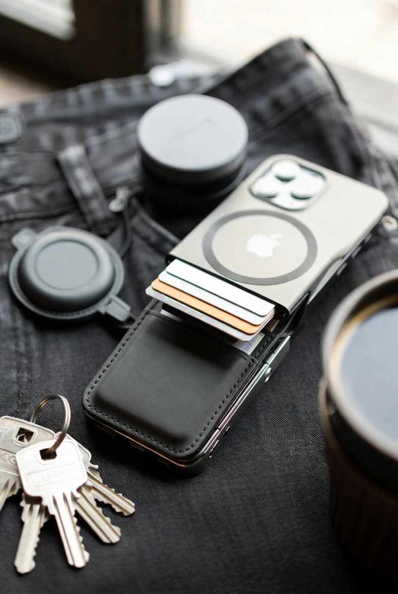 RFID Wallet with AirTag Holder – Never Lose What Matters